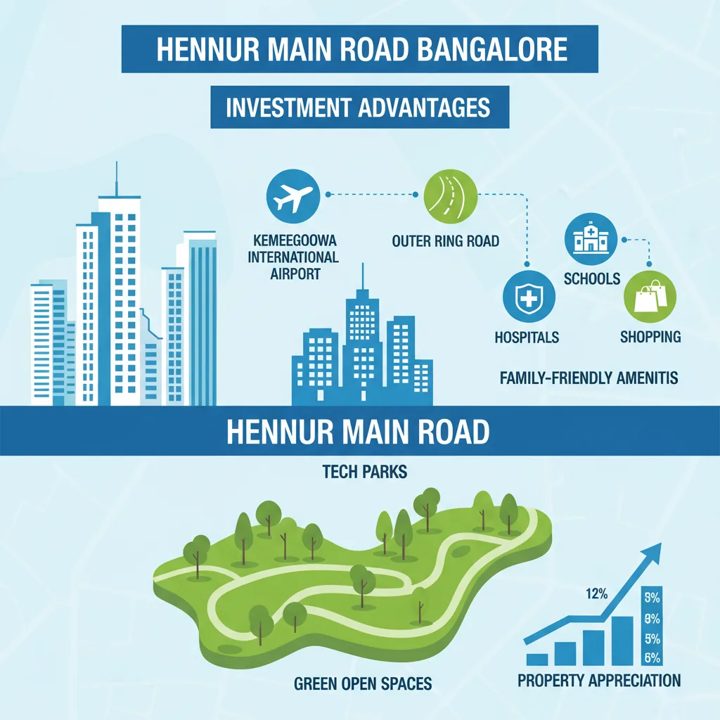 Advantages of Investing on Hennur Main Road Advantages of Investing on Hennur Main Road