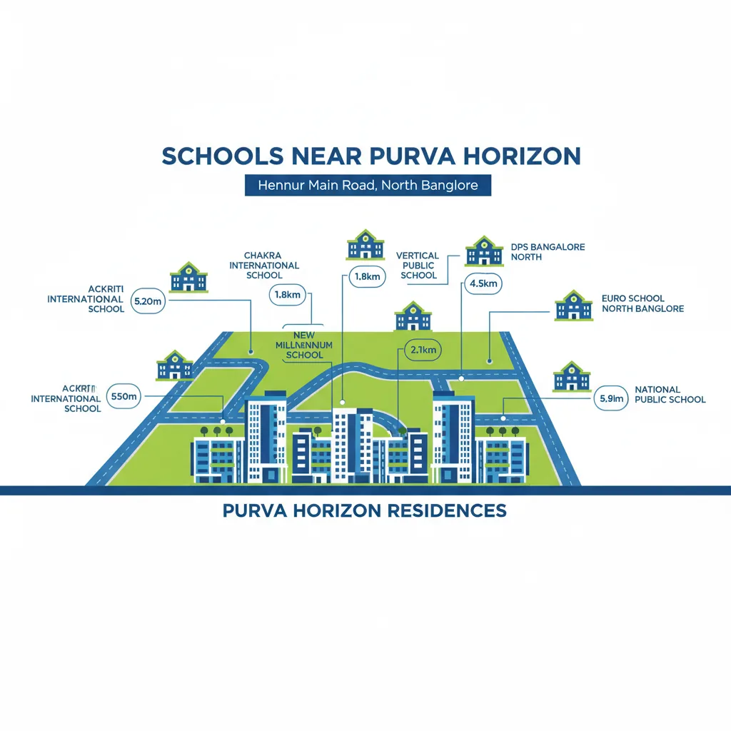 Schools Near Purva Horizon Schools Near Purva Horizon