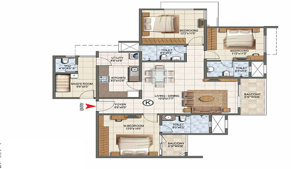 Purva Horizon Floor Plans Purva Horizon Floor Plans